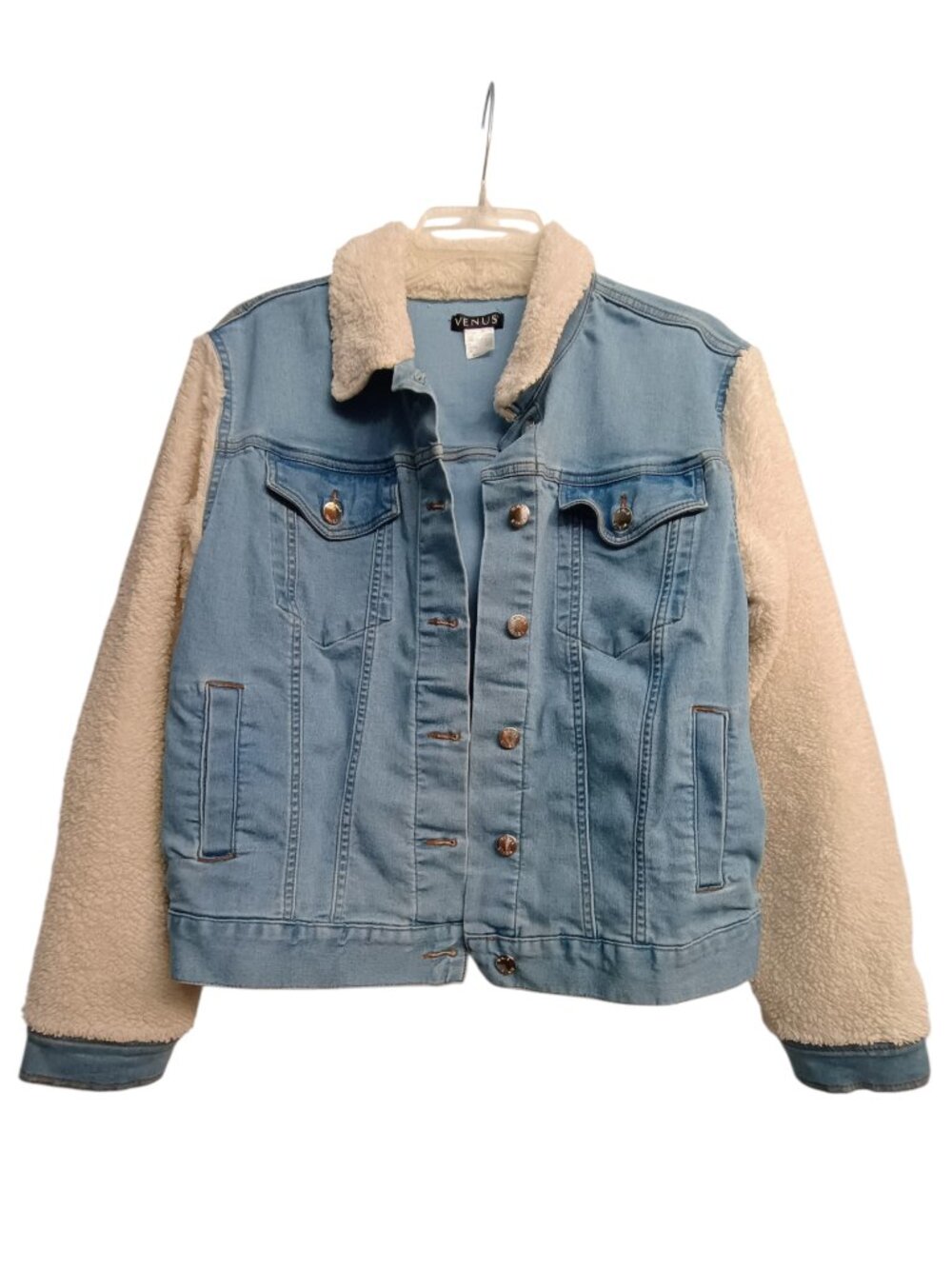 Stretch denim jacket size M
